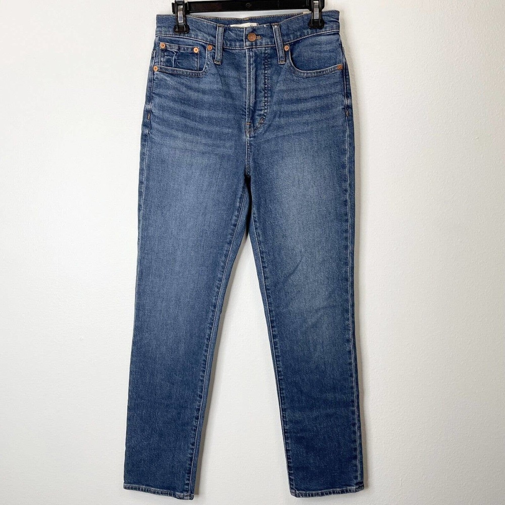 Madewell The Perfect Vintage Jean Size 25 Women's Blue Denim Mobridge Wash NEW